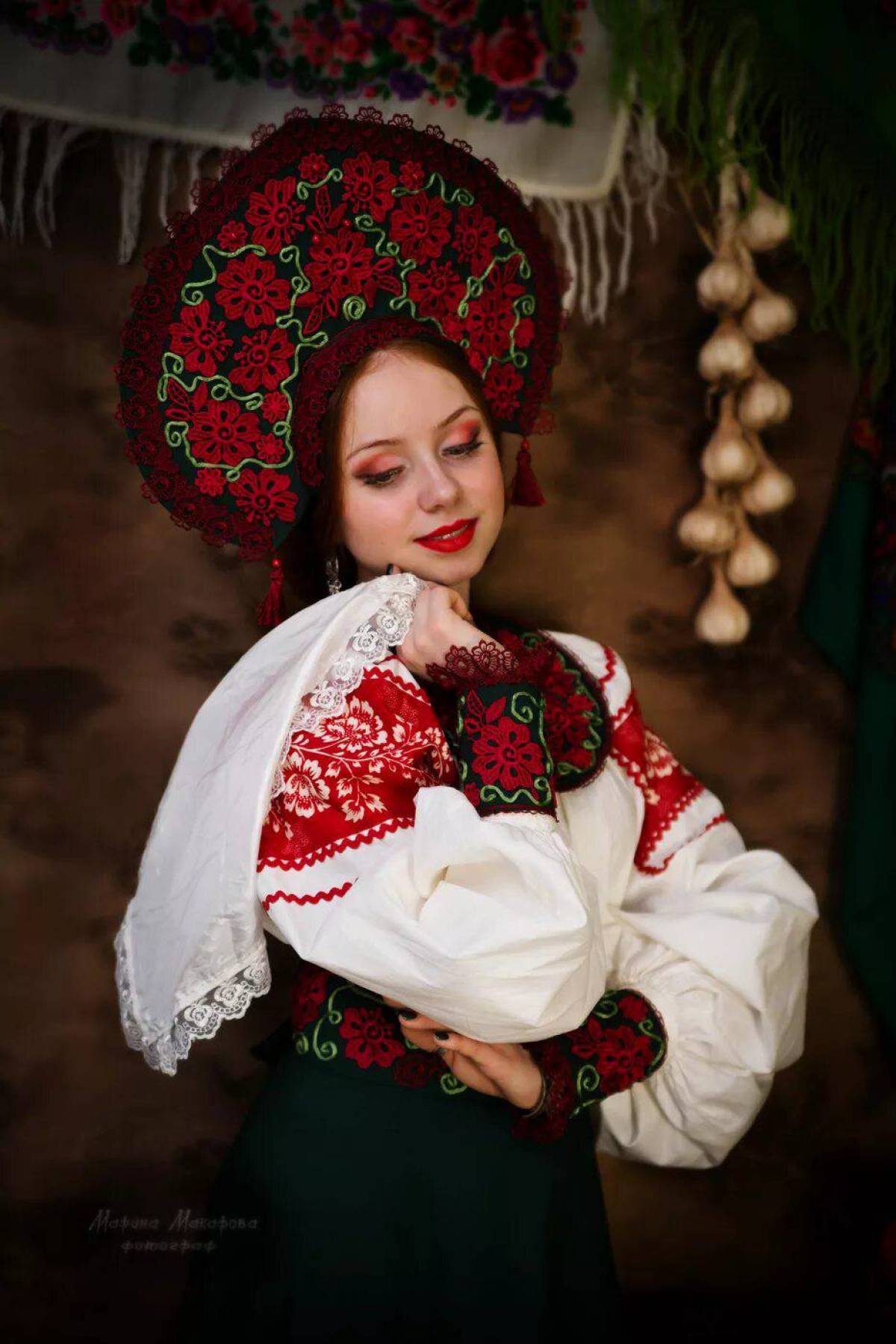 Women in Slavic costumes underwear in Ibadan