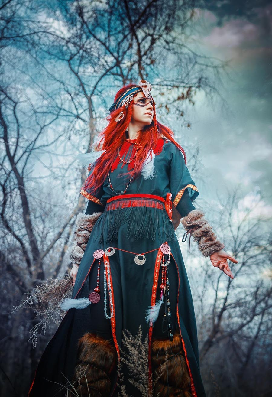 Girls in Slavic costumes underwear in Ibadan