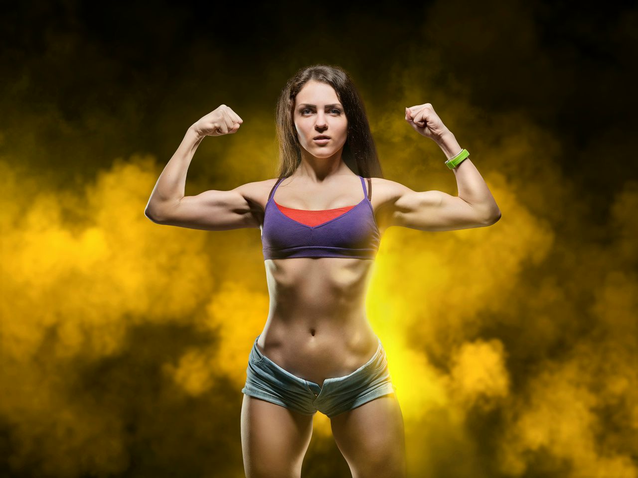 Athletic girls in Ibadan